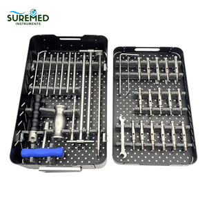 Juego de Instrumentos Ortopédicos de Acero Inoxidable de Grado Quirúrgico Autoclavables para Extracción de Tornillos Rotos y Clavos Intramedulares, con Certificación CE - Product Image 2