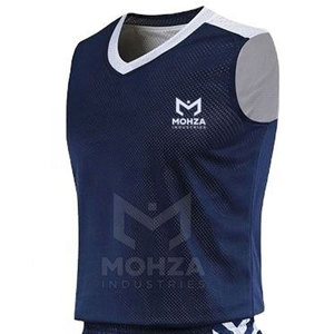 Nouvelle conception, tissu respirant de haute qualité, uniforme de basket-ball réversible, nom personnalisé, numéro, logo, service OEM, 100% - Product Image 6