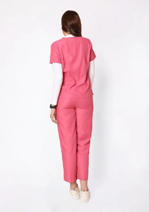 Uniforme Médico de Moda para Enfermeras y Doctoras, Manga Corta y Larga, Antiarrugas, Impermeable, Uniformes de Enfermería para Mujer - Product Image 2