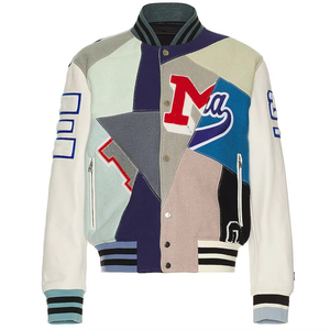 Vestes universitaires en gros, design personnalisé, vestes de l'équipe scolaire, vestes Letterman brodées sur mesure, vestes Letterman unisexes streetwear - Product Image 1