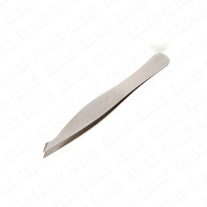Best Selling Stainless Steel Slanted Eyebrow Tweezers Set Custom Logo Hair Removal Beauty <b>Tool</b> With Wholesale Price - Product Image 5