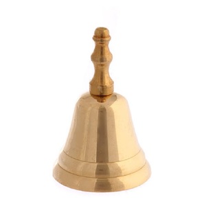 Campana de Mano de Latón de Estilo Tradicional, Decoración Artesanal para Montar en la Pared, Decoración para Iglesia, Hogar y Escuela, Personalizable de Fábrica - Product Image 2