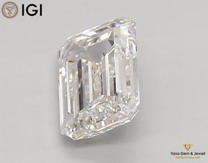 Selección de Alta Joyería, Diamante Cultivado en Laboratorio CVD, Corte Esmeralda, Color E, Claridad VVS1, 0.51 Quilates, con Certificado IGI - Product Image 5