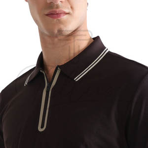 Camiseta Polo Personalizada al por Mayor, Ropa de Moda Masculina, Camiseta Polo de Algodón Lisa para Hombre, Camisetas Polo Masculinas de Primera Categoría - Product Image 5