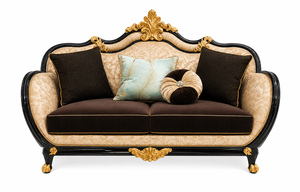 Sofá Barroco de Estilo Europeo para 8 Personas con Juego de Mesa, Sofá Real Tallado a Mano, Fabricante y Exportador de Muebles para Hogares en EE. UU. - Product Image 4