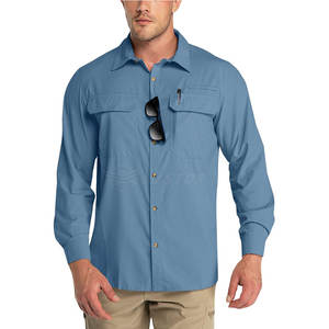 Nouvelle Chemise de Pêche Homme 2026 de Qualité Supérieure, Sur Mesure, à Manches Longues, Boutonnée, Coupe Droite, Col Rabattu - Product Image 1