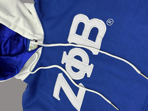เสื้อฮู้ดผ้าฝ้ายฟลีซปักลายตัวอักษรโลโก้ Zeta Phi Beta  รักษ์โลก ทรงปกติ  ปรับแต่งได้  เสื้อฮู้ดผู้หญิงสำหรับฤดูหนาว - Product Image 4