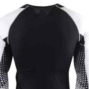 Eco-Friendly Men's Gym Fitness Compression <b>Shirts</b> Polyester Cotton Quick Dry Breathable Full Sleeve Customizable Sizes & Color - Product Image 6