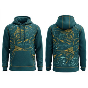 Sudadera con Capucha para Deportes Acuáticos, Pesca, Manga Larga, para Actividades al Aire Libre, Camping, Senderismo, Navegación, Viajes y Recreación - Product Image 1