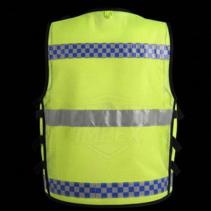 Gilet de signalisation haute visibilité ANSI Classe 1 imperméable avec logo personnalisé pour les travaux routiers, l'entretien, la sécurité et les travailleurs en extérieur - Product Image 5