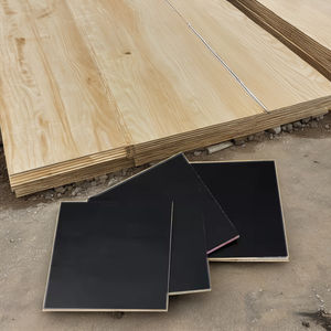 Versatile Black Rubber Core Film Faced Plywood Top Choice for Construction Reusable 10 Times Melamine Supplied Vietnamese - Product Image 1