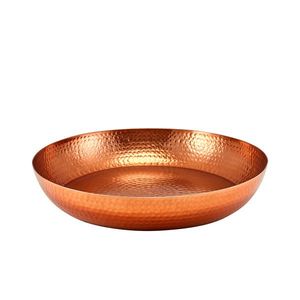 Leaf Shape Metal <b>Decorative</b> <b>Plate</b> Handmade Engraved Vintage Style Dishes & <b>Plates</b> - Product Image 3