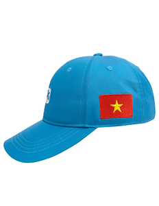 Casquette de baseball unisexe décontractée en polyester 100 % de haute qualité, séchage rapide, imperméable, avec logo brodé, OEM/ODM, pour le sport, avec détails métalliques - Product Image 3