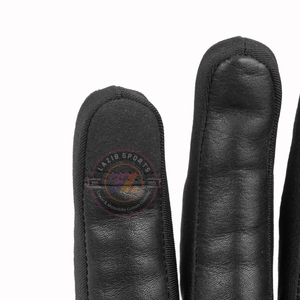 Gants de moto en cuir de chèvre véritable résistant à l'abrasion, avec protection des phalanges, pour sports de plein air, usage quotidien, motards. - Product Image 6