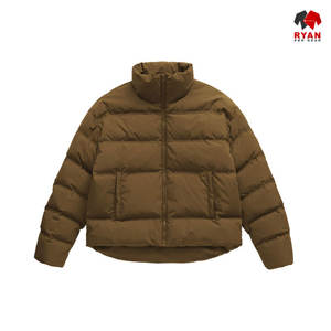 Chaqueta Acolchada de Invierno para Hombre Ryan Pro Gear con Diseño de Bolsillos en Tela de Nailon - Product Image 1