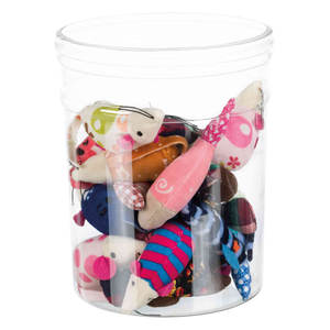 Juego de Juguetes de Peluche/Relleno de Tela de Ratón y Pez de 9-12 cm - Product Image 1