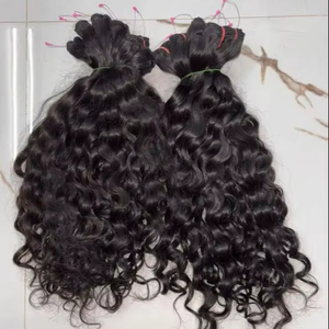 Paquetes de Cabello Humano Indio Virgen Liso de Primera Calidad al por Mayor, Cabello Humano Indio Virgen Liso Negro Natural de Alta Calidad - Product Image 1