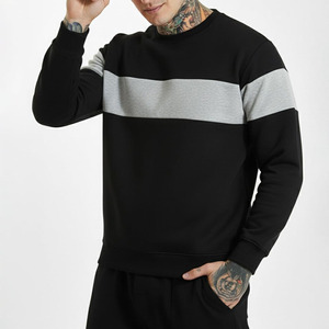 Sudadera de Hombre de Algodón Premium con Cuello Redondo, Ropa Deportiva Informal, Fabricada con Tejido Polar Grueso, Cómoda y a la Moda - Product Image 3