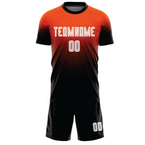 Uniforme de Fútbol Elite Personalizado para Hombre, Camiseta y Pantalones Cortos de Fútbol, Tela Resistente para Equipos - Product Image 5