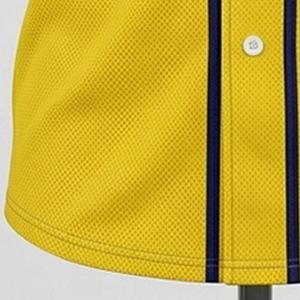 High Performance Baseball Jersey Moisture Wicking Custom Baseball Jersey Embroidered Logo Team Sportswear Bulk - Product Image 6