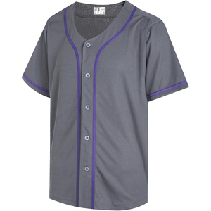 Fabricant de vêtements de sport de performance imprimés par sublimation, maillots de baseball de qualité export - Product Image 3