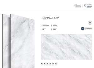 Carreaux de porcelaine brillants de qualité supérieure, grandes dimensions 800x1600, 1200x1800, 750x1500 mm, pour la décoration intérieure et extérieure - Product Image 3