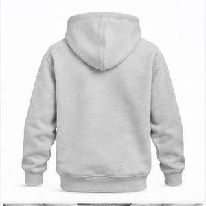 Sweat à capuche uni en polaire pour homme, 100 % polyester, coupe classique, pull à capuche vierge pour impression par sublimation personnalisée - Product Image 3