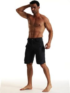 Men's Hiking Shorts Waterproof Tactical <b>Cargo</b> Short Pants Quick Dry <b>Work</b> Shorts with Multi Pockets - Product Image 6