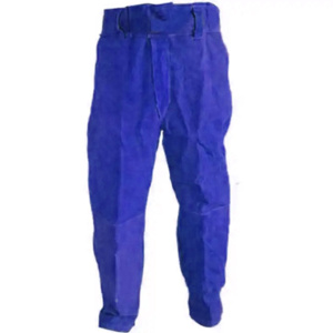 Premium Leather Industrial Safety Welding <b>Trouser</b> Heat Resistant Flame Retardant Mechanic Welder Leather Safety <b>Trouser</b> - Product Image 5