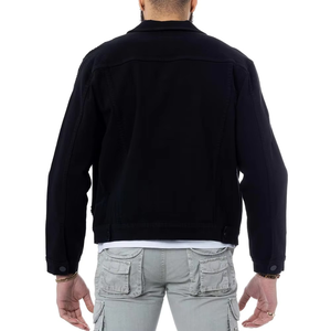 2026 Winter Unique Design Lightweight Breathable Men Denim <b>Canvas</b> <b>Jackets</b> OEM Services Cheap Price 100% Cotton Front Logo Casual - Product Image 2