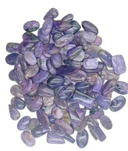 Lote de Cabujones de Charoita Púrpura Opaca Natural, Gemas Sueltas para la Fabricación de Joyas, Lote al por Mayor - Product Image 1