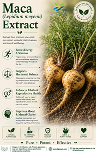 Suministro directo de fábrica HGO de extracto de Maca natural puro (Lepidium meyenii) (grado alimenticio) Especificación 10:1 (extracto de proporción) - Product Image 4