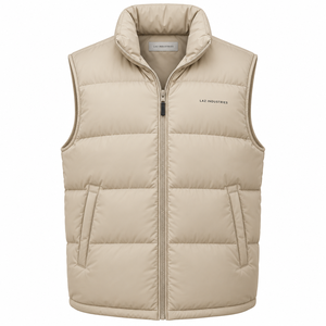 Chaleco Acolchado 2026 para Invierno, Nuevo, con Logotipo Personalizado, Cómodo, Transpirable, Tallas Grandes, Precio Económico, Chalecos Acolchados OEM - Product Image 3