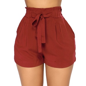 Shorts Nuevos para Mujer, Spandex/Poliéster, Transpirables, Antiarrugas, de Secado Rápido, Modernos, Casuales, de Alta Calidad, Cómodos, Estampados - Product Image 1