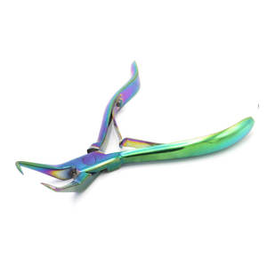 Kit de pinces pour extensions de cheveux en métal couleur arc-en-ciel, installation et retrait professionnels, kit de pinces pour extensions de cheveux en acier inoxydable - Product Image 4