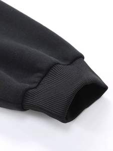 Sudaderas con capucha personalizadas con logo, sudaderas lisas de talla grande, ropa informal de algodón, sudaderas para hombre en venta - Product Image 6