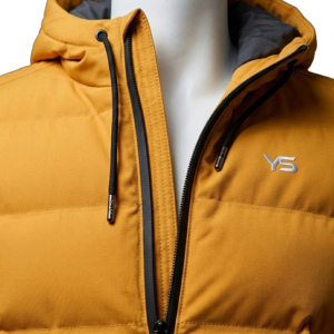 Waterproof Windproof Casual Bomber <b>Jacket</b> Winter Plus Size Breathable 100g Polyester Zipper Stand Collar Hooded Thick Men's - Product Image 3