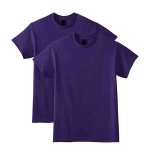 Camisetas Deportivas Casuales Unisex para Hombre, 100% Algodón, Suaves y Transpirables, Cuello Redondo, Manga Corta, Diseño Liso, Talla 2XL - Product Image 6