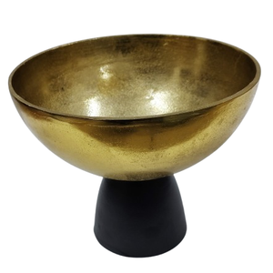 Elegante Tazón para Servir Frutas de Aluminio, Tazón Redondo con Acabado Dorado, Tazón Decorativo de Alta Calidad para Mesa de Hotel - Product Image 5