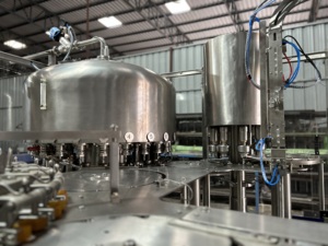 Máquina Automática de Llenado de Bebidas de 150 BPM con Control PLC, Ahorro de Energía, para Botellas PET de 200 ml, Alta Precisión - Product Image 5