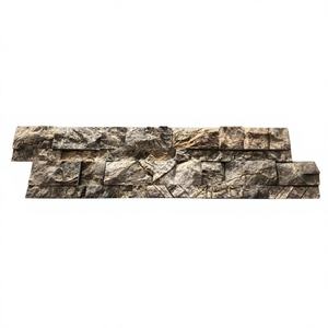Panel de Revestimiento de Pared de Piedra Artificial para Interiores, Estilo Industrial, Color Marrón Selva, Tipo Villa - Product Image 1
