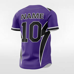 Nouveau maillot de baseball, t-shirt athlétique, tissu respirant, séchage rapide, tenue d'entraînement, uniforme de match, coupe confortable, performance - Product Image 5