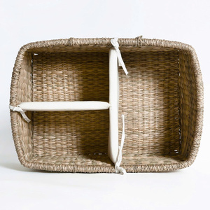 Custom Handmade <b>Paper</b> Rope Diaper Caddy Basket for Baby Nursery Organization and Kids Storage with OEM ODM Service Wholesale - Product Image 2