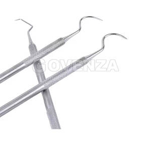 Sonde d'exploration dentaire double-embout en acier inoxydable de haute qualité par William Instruments dentaires manuels - Product Image 4