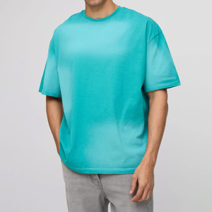 T-shirts surdimensionnés pour hommes de haute qualité, logo personnalisé, 100% coton, légers, longs, nouveau design premium, grande taille - Product Image 3