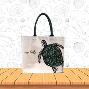 Sac de plage en toile de qualité supérieure avec des bretelles robustes et un grand espace de rangement pour les vacances et les activités de plein air - Product Image 5