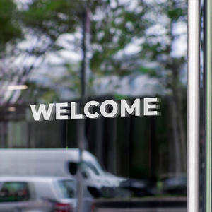 Pegatinas de Vinilo Blanco Personalizadas con Protección UV para Escaparates, Letreros Navideños y Publicidad en Vehículos - Product Image 1