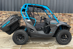 รถออฟโรด Commander XT 800R สีดำน้ำเงิน แบบนั่งเคียงข้างกัน - Product Image 5