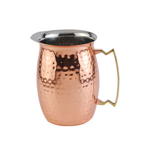 Nouvelle arrivée : Carafe à eau en laiton, finition plaquée or, durable, pour usage quotidien. - Product Image 5