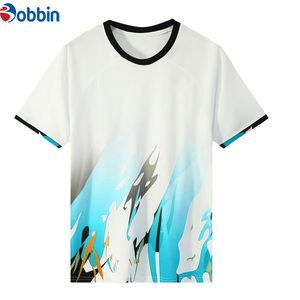 Camisetas de Fútbol Personalizadas con Sublimación, Diseño Moderno, Cuello Redondo, 100% Poliéster, Transpirables, de Alta Calidad - Product Image 3